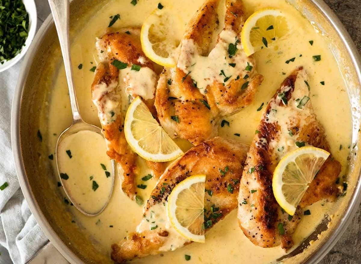 creamy lemon chicken