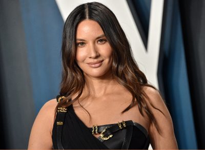 close-up of Olivia Munn