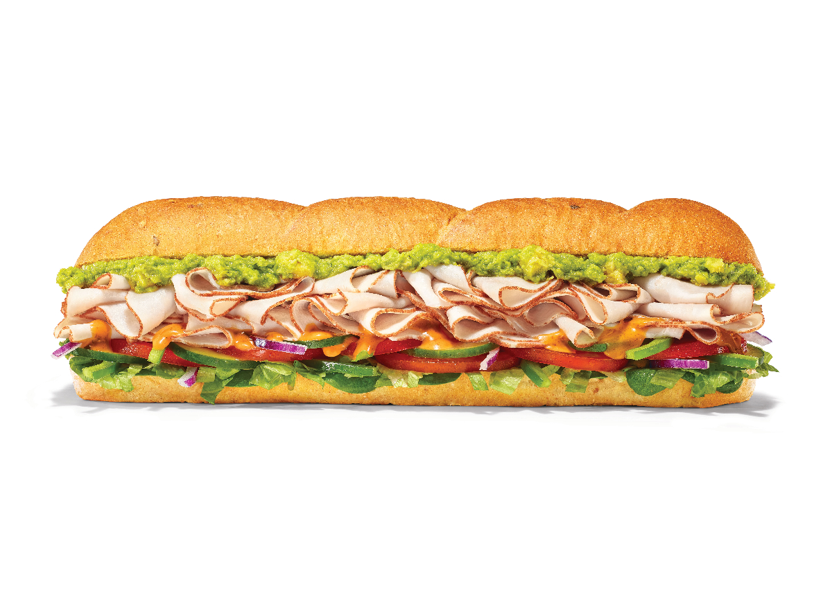 Footlong sandwich on sale