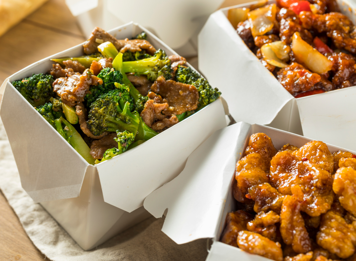 The #1 Best Chinese Takeout Order Says Dietitian Eat This Not That