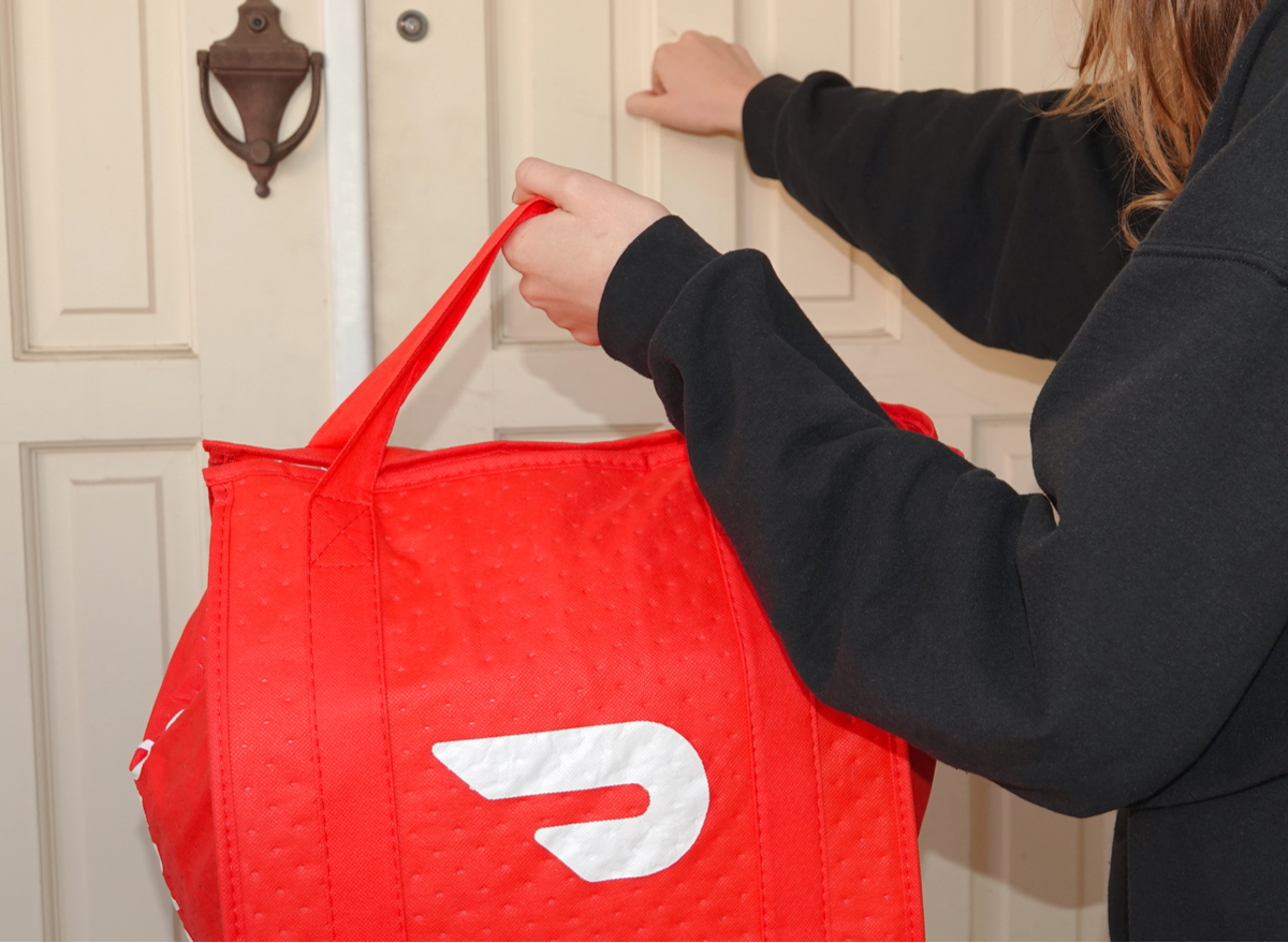 DoorDash Is Offering Hand Sanizer and Gloves to 40% of Its Couriers