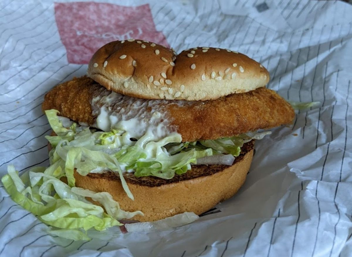 The Best FastFood Fish Sandwich — Eat This Not That