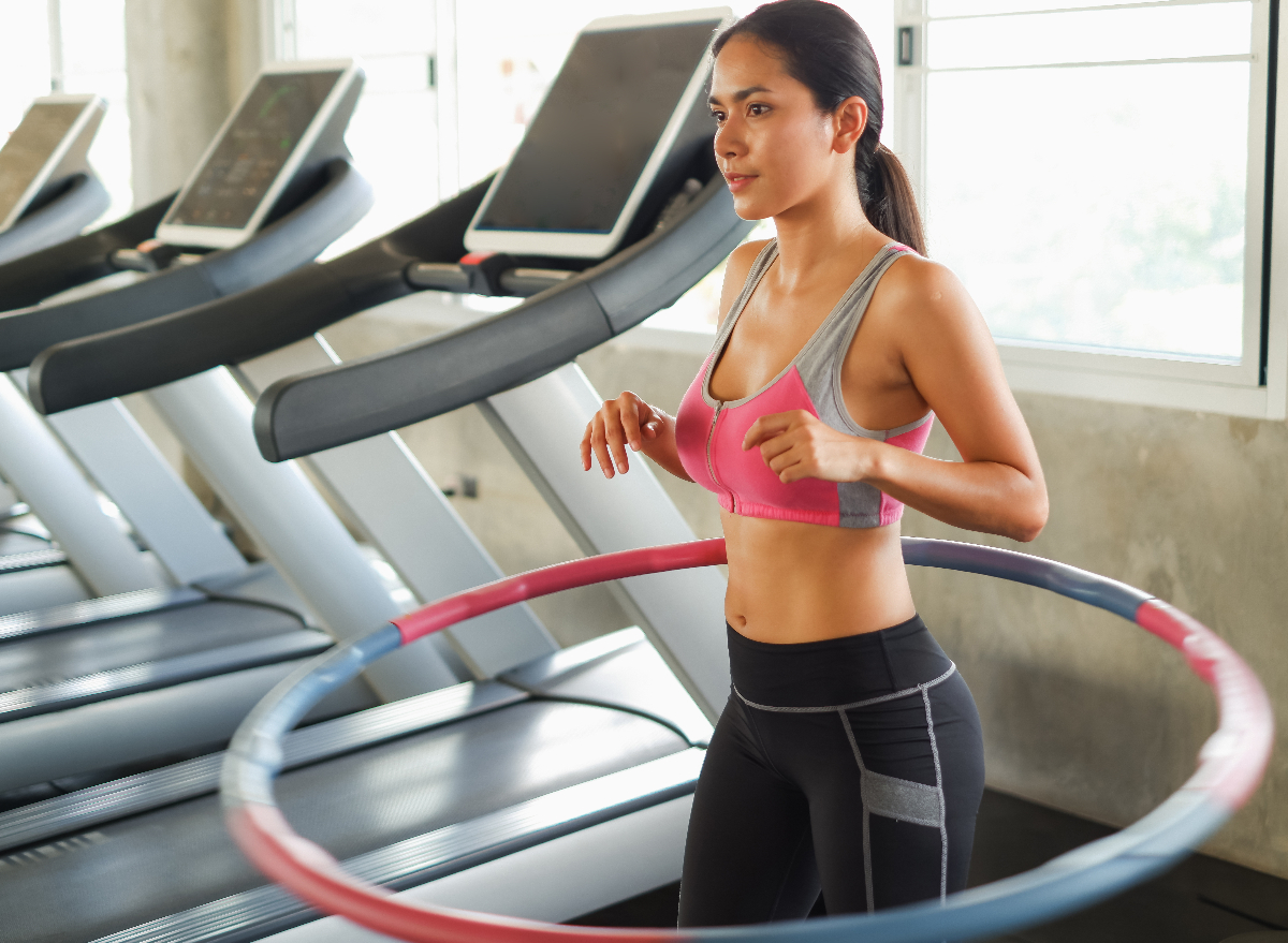 Weighted hula hoop online for exercise