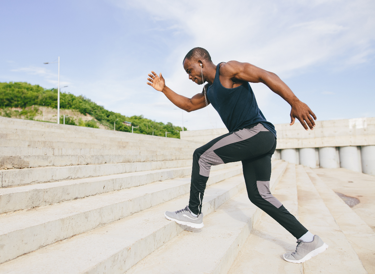 Calf stair online stretch