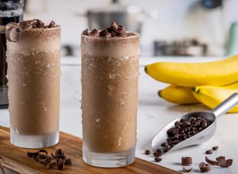 Blended Banana Iced Coffee Recipe