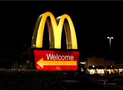 mcdonald's sign