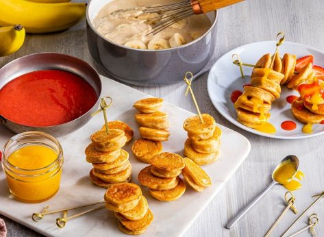 Mini Banana Pancake Bites Recipe