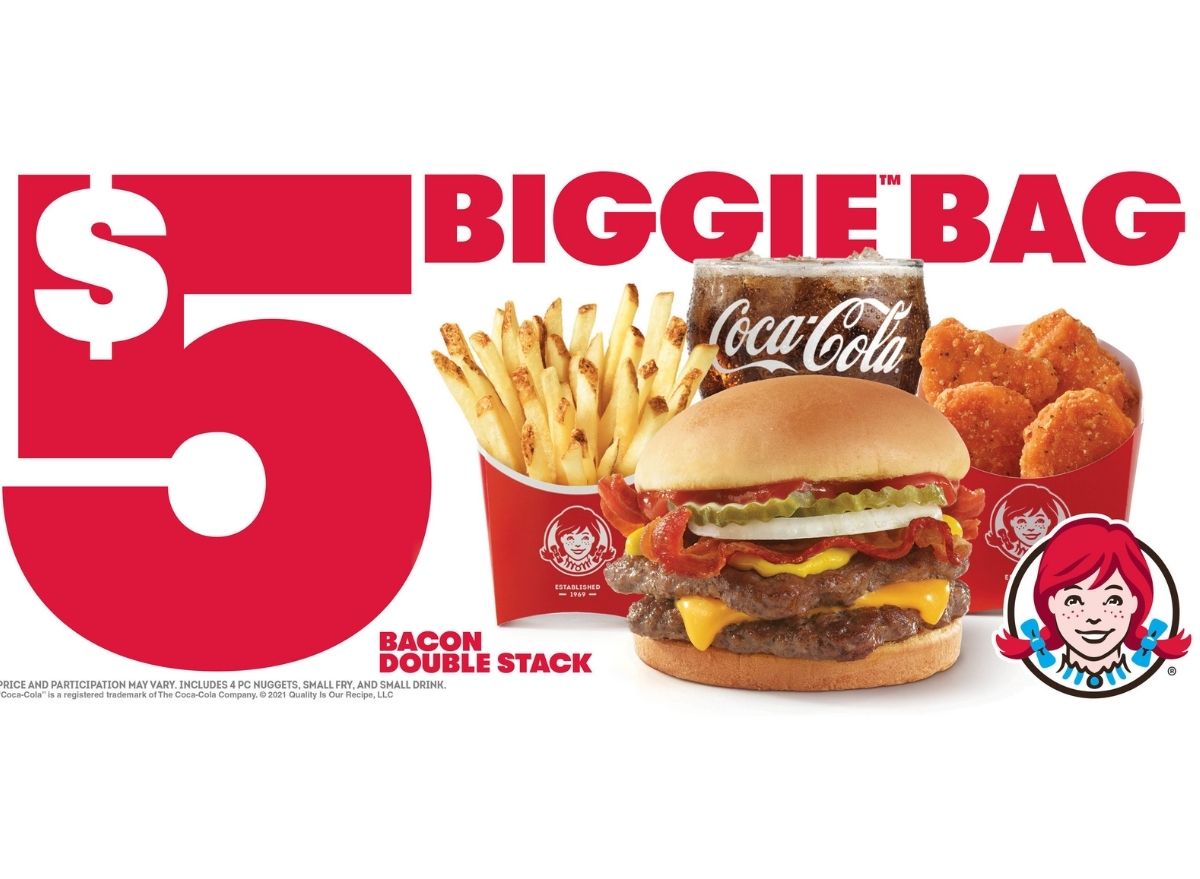 Wendy's menu deals 4 for $4