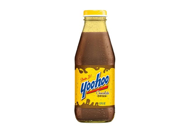 bottle of Yoo-hoo chocolate drink