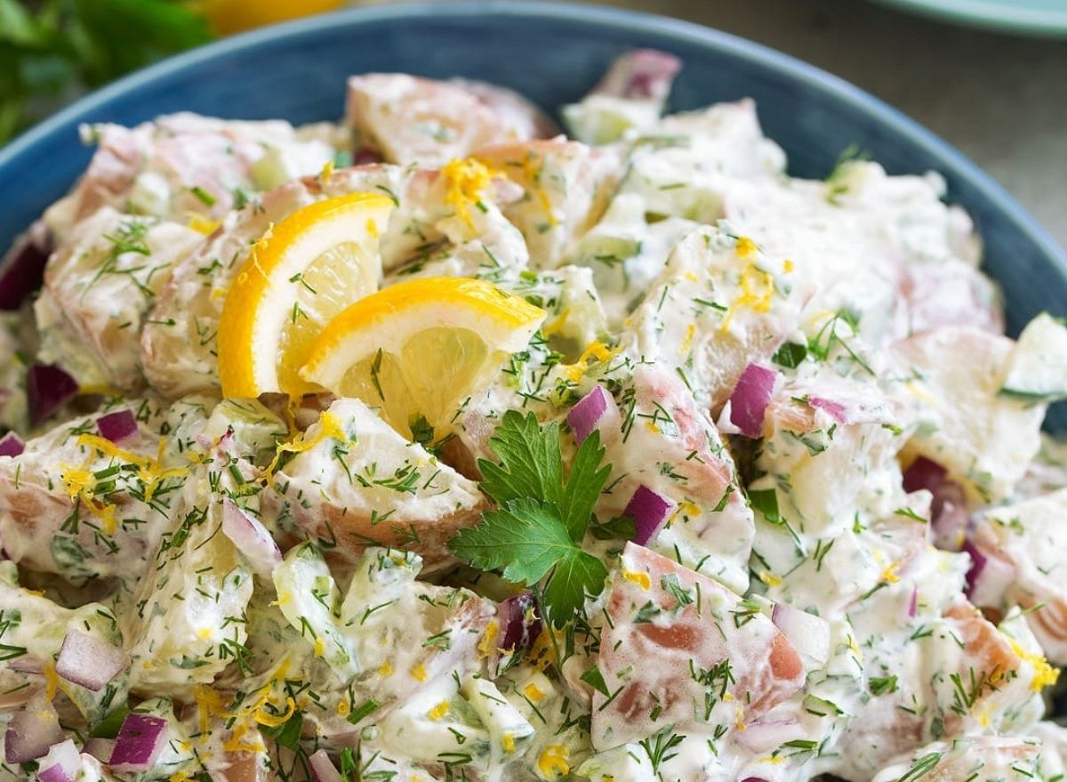 greek potato salad