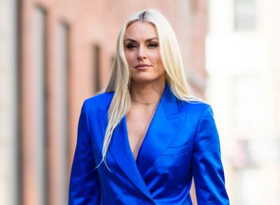 Lindsey Vonn blue outfit