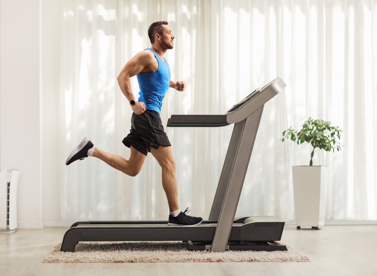 Treadmill exercise to reduce tummy hot sale