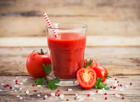 One Major Effect of Drinking Tomato Juice