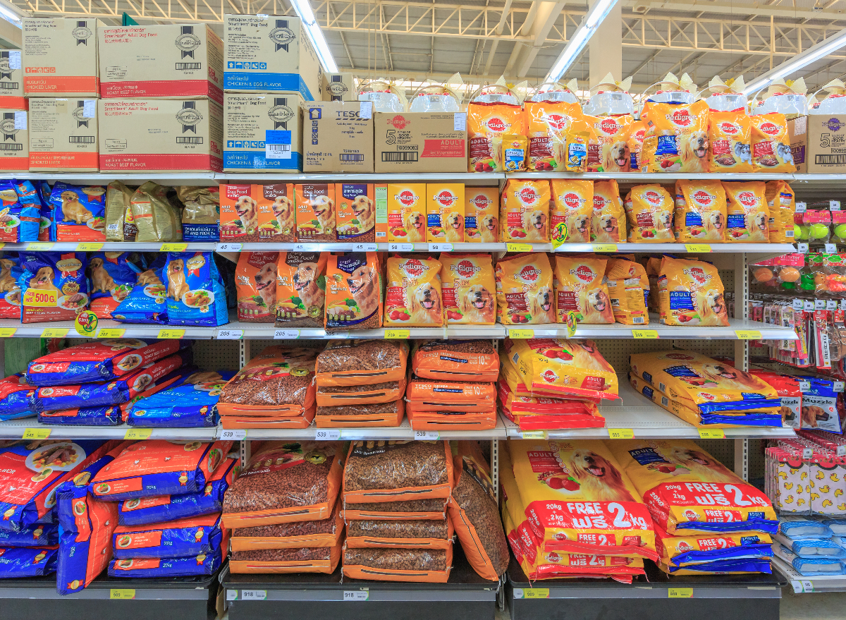 This Pet Food Is Being Pulled From Walmart and Target Shelves Amid