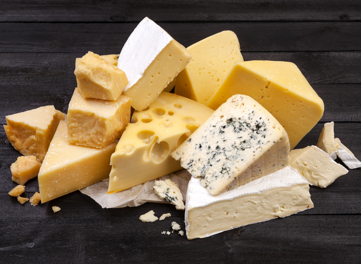 The Worst Cheeses For Cholesterol Says Dietitian Eat This Not That   Different Types Cheese 