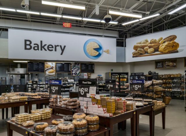 walmart bakery section