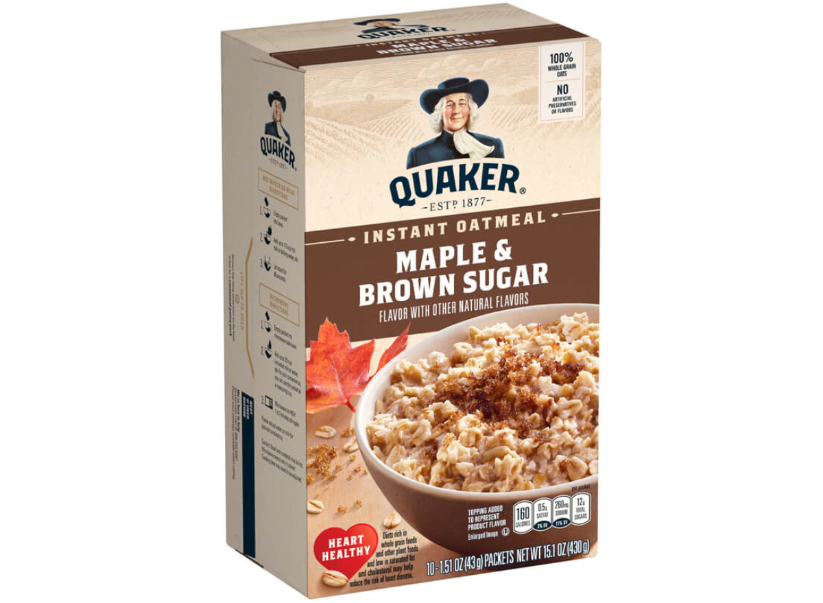 The 10 Unhealthiest Instant Oatmeals On Grocery Store Shelves