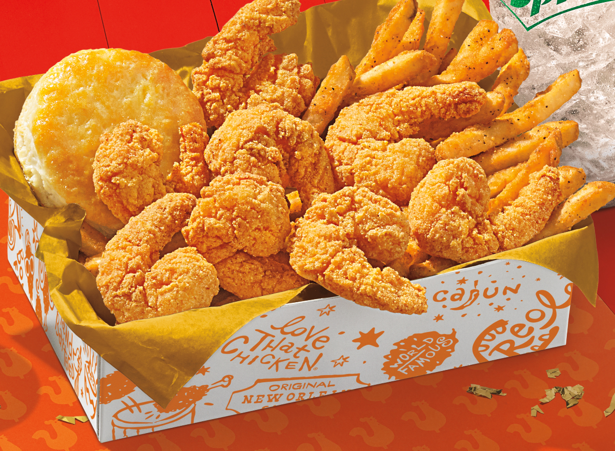 Popeyes Is Adding 4 Items to the Menu Today — Eat This Not That