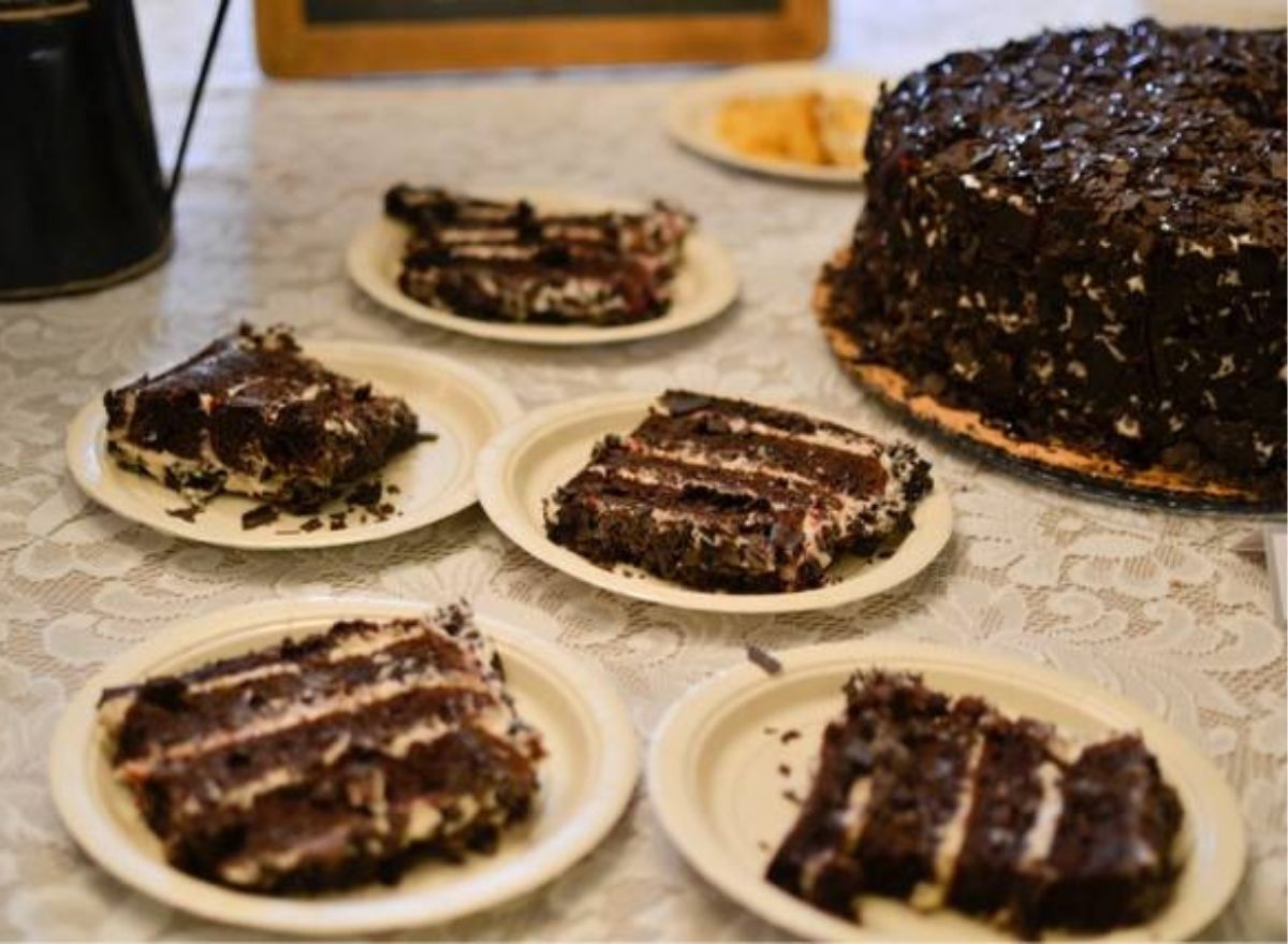 Flourless Chocolate Hazelnut Layer Cake | The Brick Kitchen | Recipe |  Flourless chocolate, Desserts, Flourless chocolate cakes