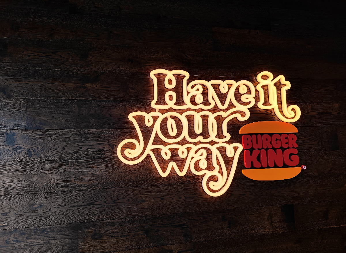 Burger King Is About To Undergo Major Changes   Burger King Have It Your Way Sign 