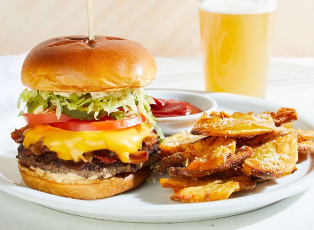 california pizza kitchen's west coast burger