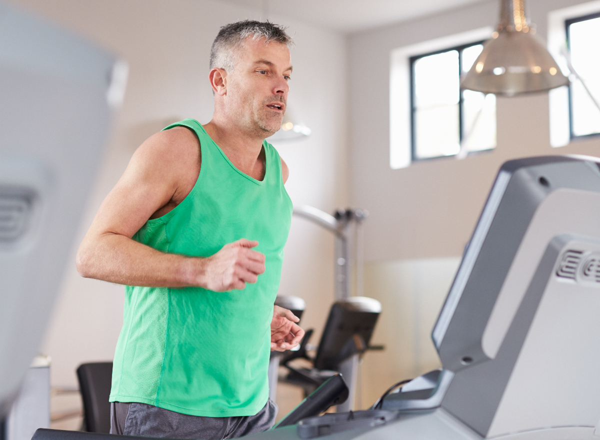 Treadmill workout for 50 year old sale