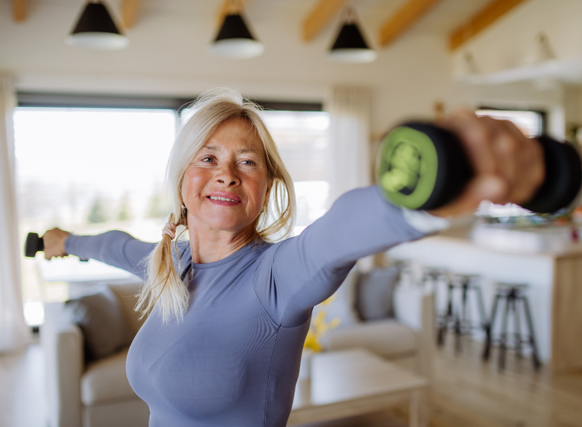 Senior best sale dumbbell workout