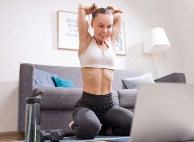 5 Easy Exercises for a Smaller Waist You Can Do at Home, Says Trainer — Eat  This Not That
