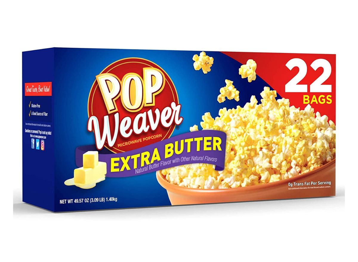 pop weaver kettle corn nutrition