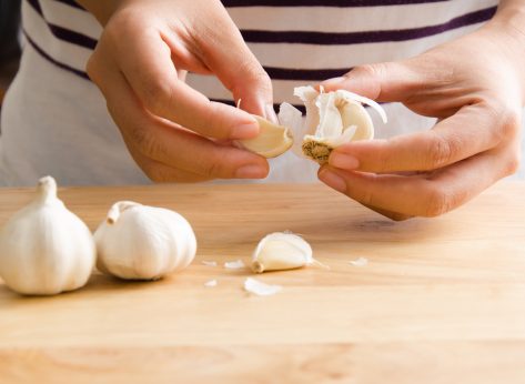 The Absolute Easiest Way To Peel Garlic