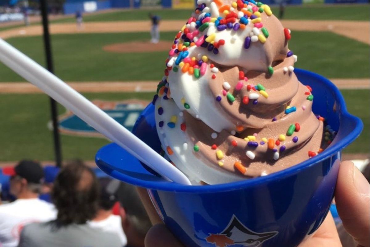 Ice cream baseball store cap