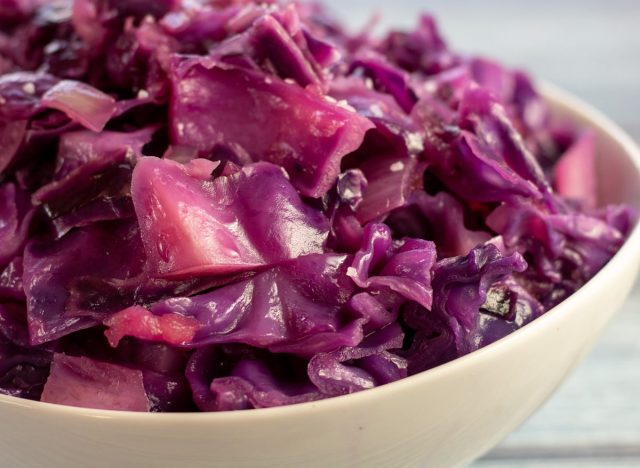 instant pot braised red cabbage