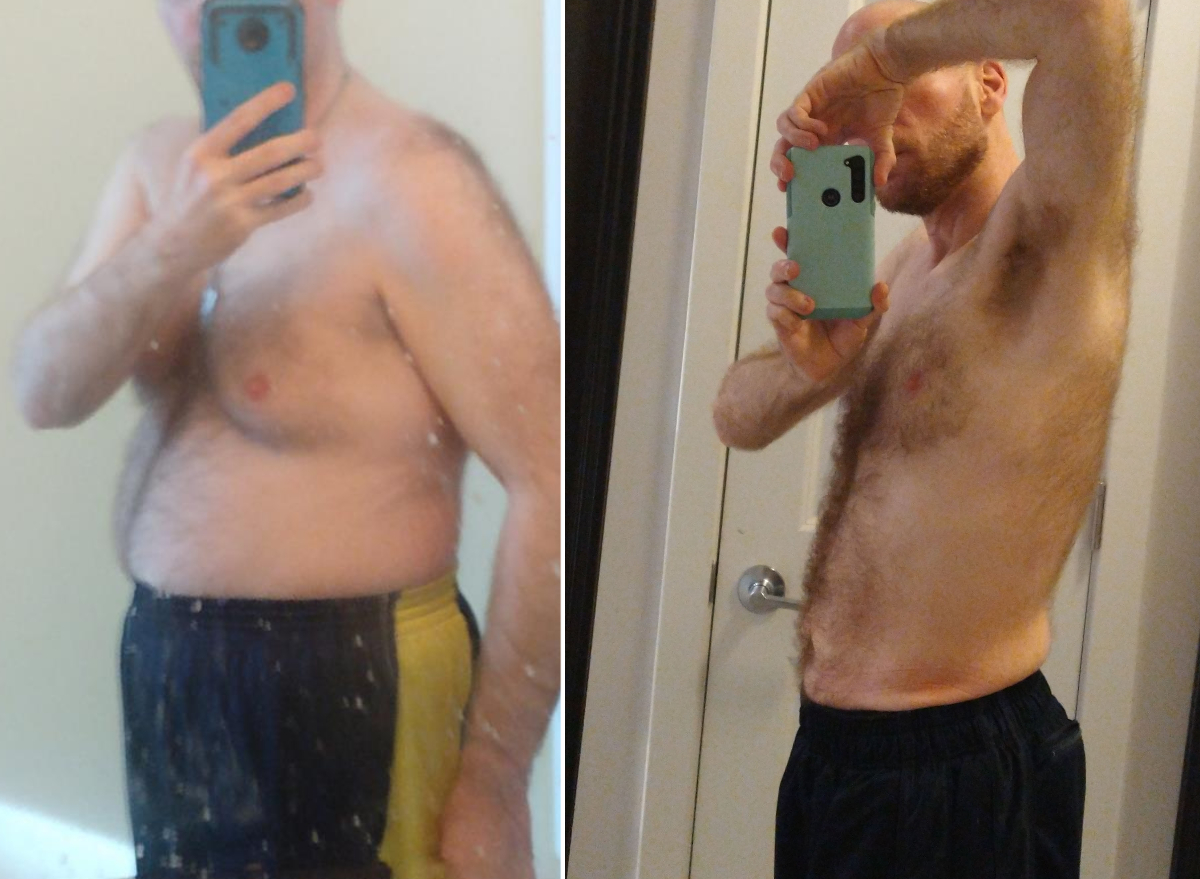 Andrew Keener 60-Pound Weight Loss Photos