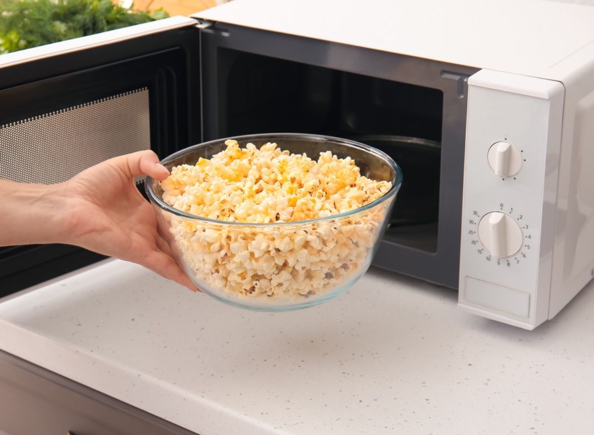 popcorn toaster oven