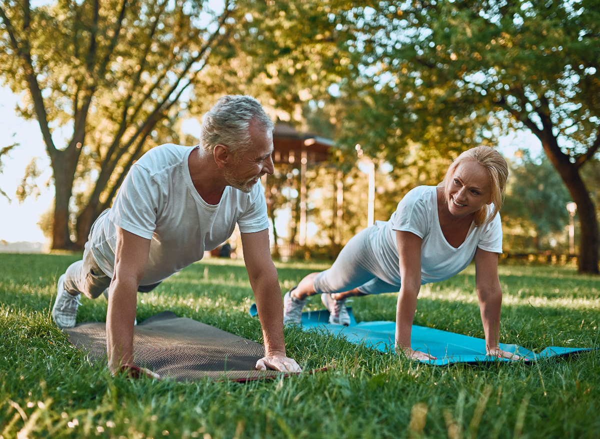 The #1 Floor Workout To Build Lean Muscle as You Age, Fitness Expert Says — Eat This Not That