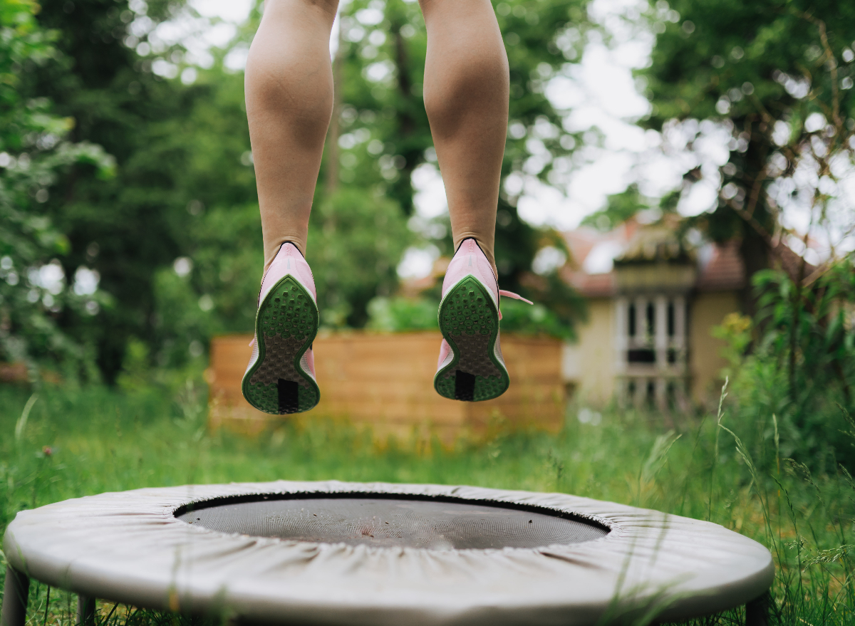 5 Trampoline Exercises To Build Back Muscle Mass Expert Says