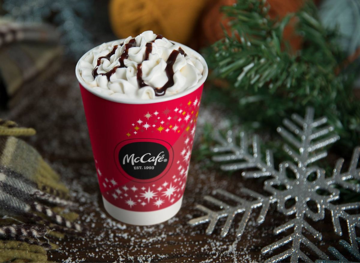 Better Late Than Never McDonald’s Brings Its Peppermint Mocha