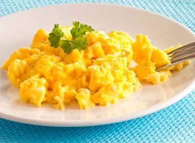 scrambled eggs