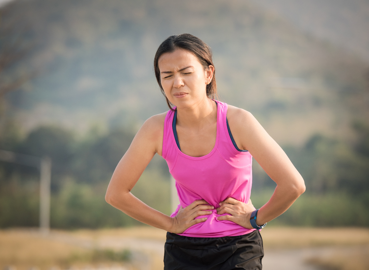 Working out after cheap eating