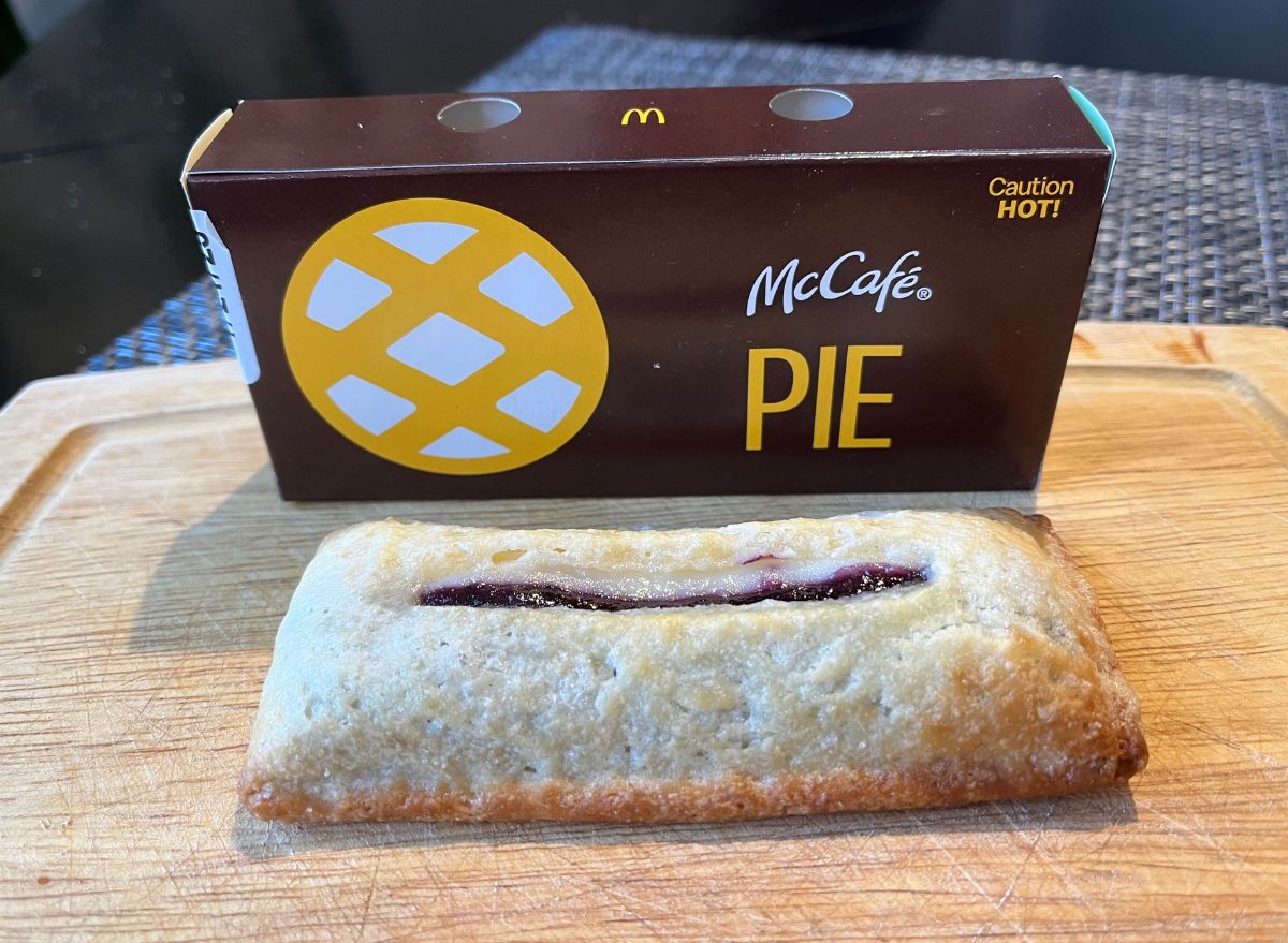 McDonald's Apple Pie vs. Popeyes' Blueberry Pie TasteTested!