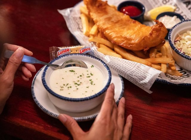 Red Lobster's New England Clam Chowder