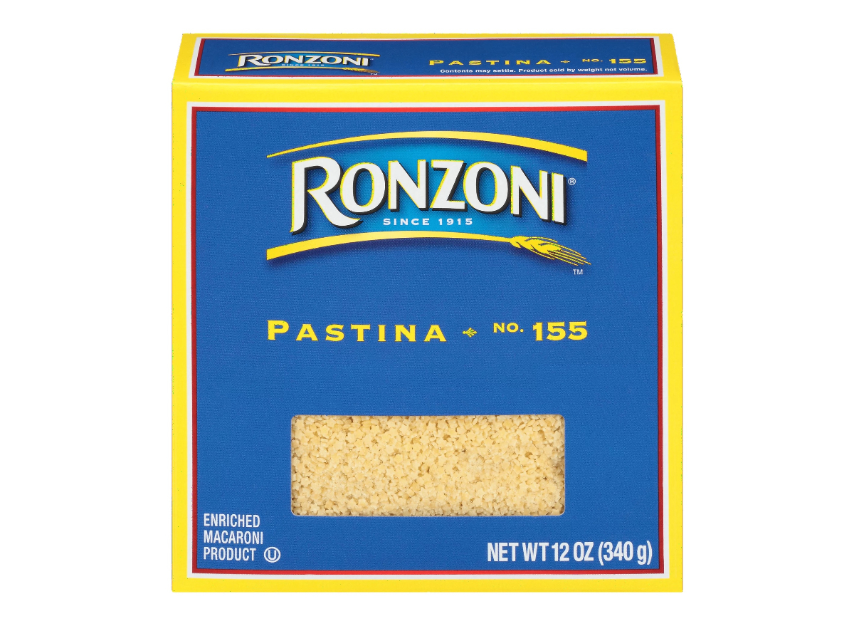 Ronzoni Has Discontinued Its Pastina