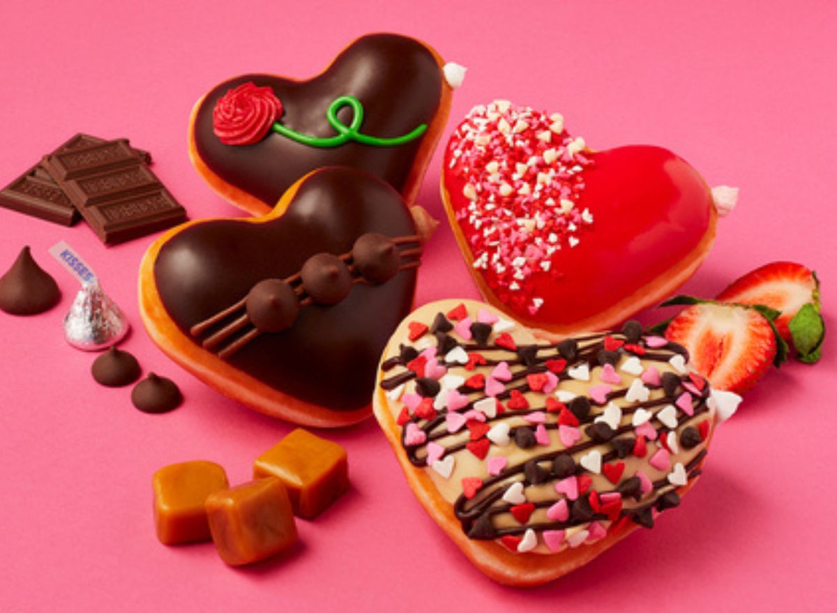8 Heart-Shaped and Pink Fast Food For Valentine's Day