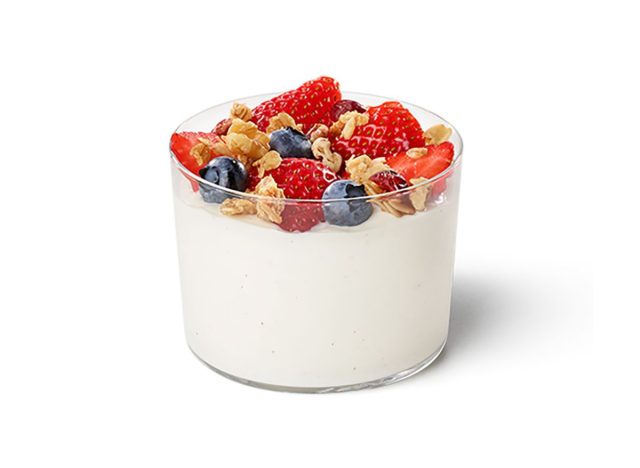 Berry parfait with granola from Chick-fil-A