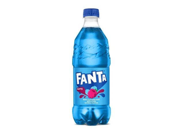 bottle of Fanta Berry