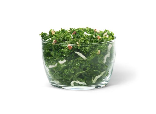 bowl of kale crunch side salad from chick fil a