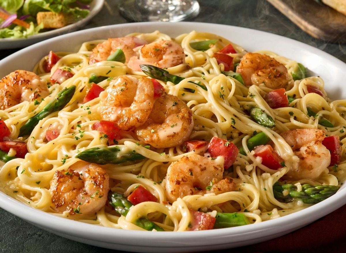 how many calories are in olive gardens shrimp scampi