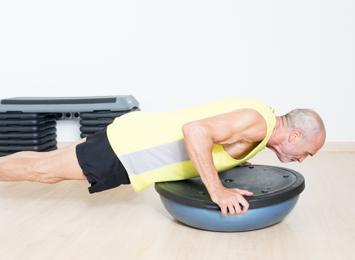 Bosu balance discount exercises for seniors