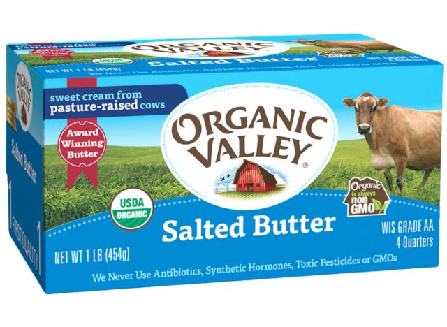 organic valley salted butter