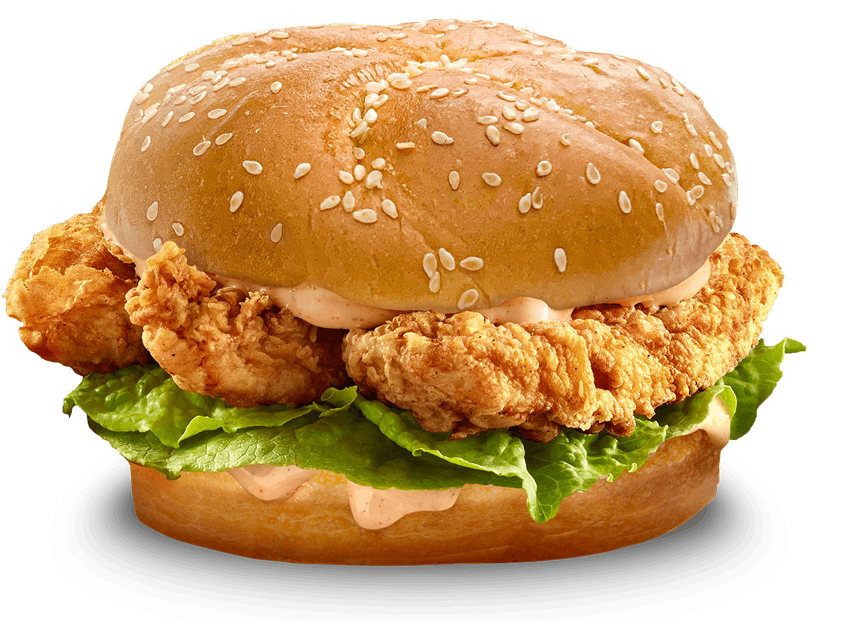 7 Worst Fast Food Chicken Sandwiches Right Now Say Dietitians Sound   Raising Canes Chicken Sandwich 